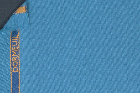 Dormeuil Fabric Green Plain 100% Wool (Ref-839180)