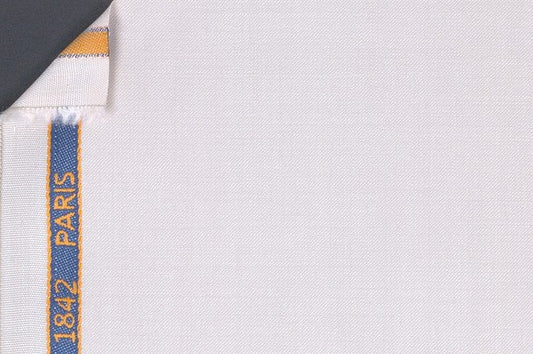 Dormeuil Fabric Beige Plain 100% Wool (Ref-839183)