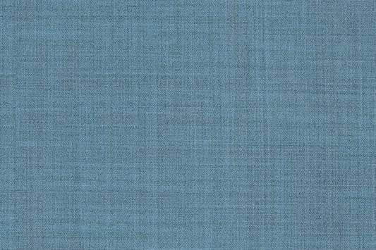 Dormeuil Fabric Blue Plain 99% Wool 1% Lycra (Ref-839506)