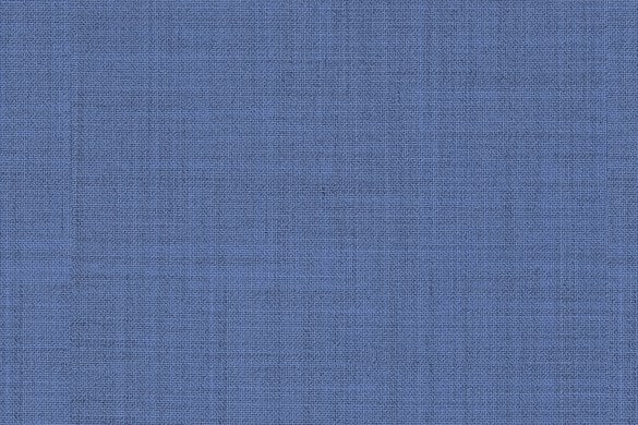 Dormeuil Fabric Blue Plain 99% Wool 1% Lycra (Ref-839507)