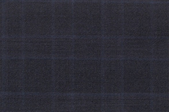 Dormeuil Fabric Blue Check 100% Wool (Ref-841013)