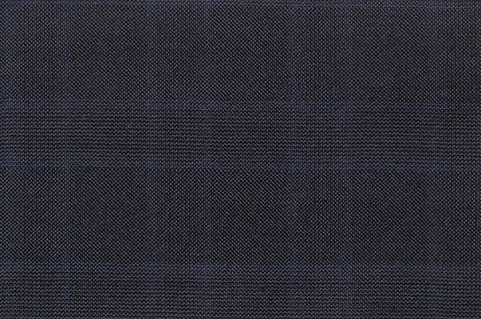 Dormeuil Fabric Blue Check 100% Wool (Ref-841013)