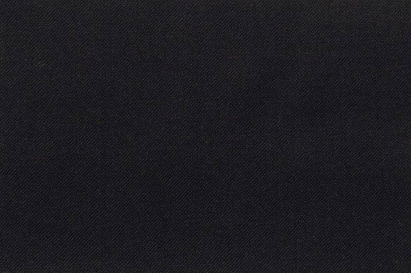 Dormeuil Fabric Black Plain 100% Wool (Ref-841063)