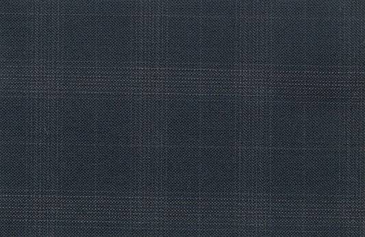 Dormeuil Fabric Grey Check 100% Wool (Ref-841074)