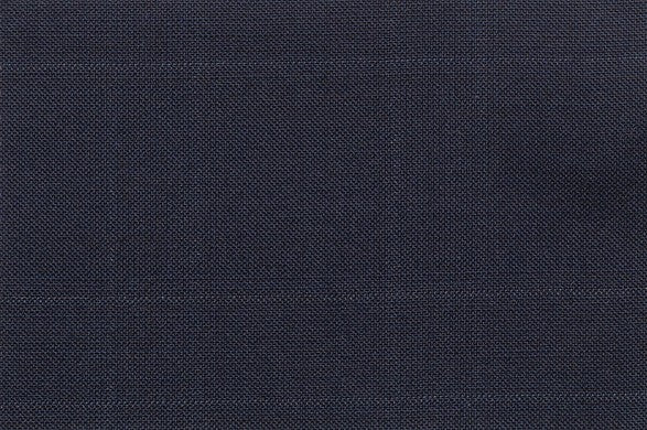 Dormeuil Fabric Navy Check 100% Wool (Ref-841076)