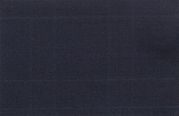 Dormeuil Fabric Navy Check 100% Wool (Ref-841076)