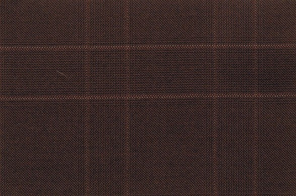 Dormeuil Fabric Burgundy Check 100% Wool (Ref-841077)