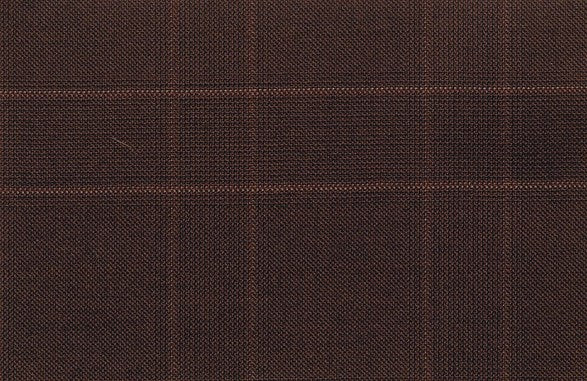 Dormeuil Fabric Burgundy Check 100% Wool (Ref-841077)