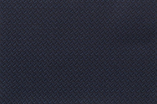 Dormeuil Fabric Navy Herringbone 100% Wool (Ref-841079)