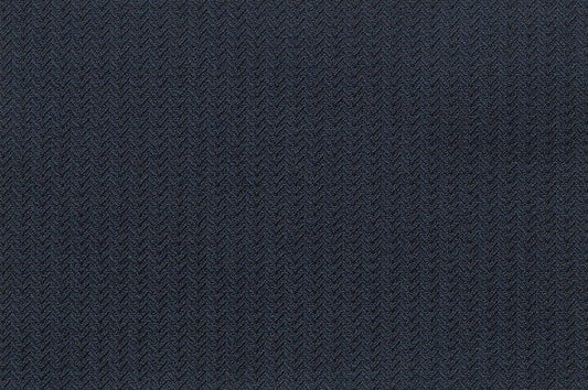 Dormeuil Fabric Navy Herringbone 100% Wool (Ref-841081)