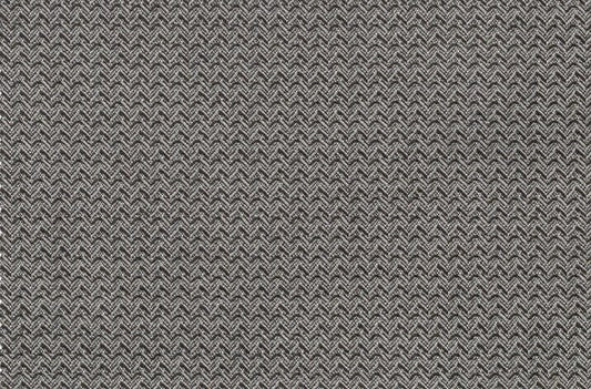 Dormeuil Fabric Black/White Herringbone 100% Wool (Ref-841085)