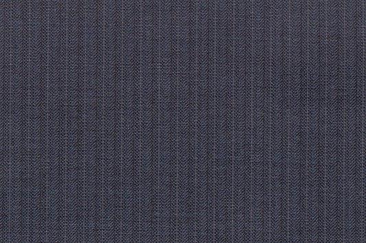 Dormeuil Fabric Navy Stripe 100% Wool (Ref-841092)