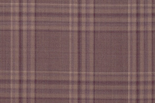Dormeuil Fabric Purple Check 100% Wool (Ref-842015)