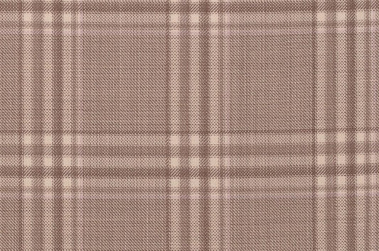 Dormeuil Fabric Beige Check 100% Wool (Ref-842023)