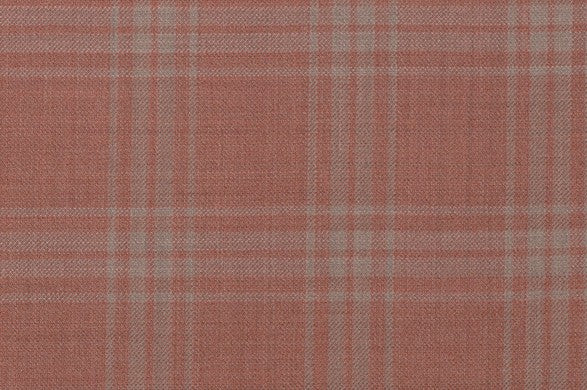 Dormeuil Fabric Burgundy Check 100% Wool (Ref-842030)