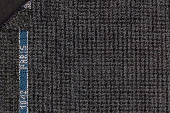 Dormeuil Fabric Green Plain 100% Wool (Ref-842034)