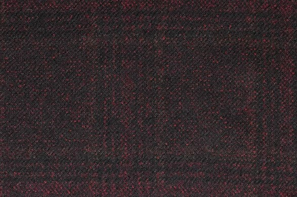 Dormeuil Fabric Red Check 100% Wool (Ref-842205)