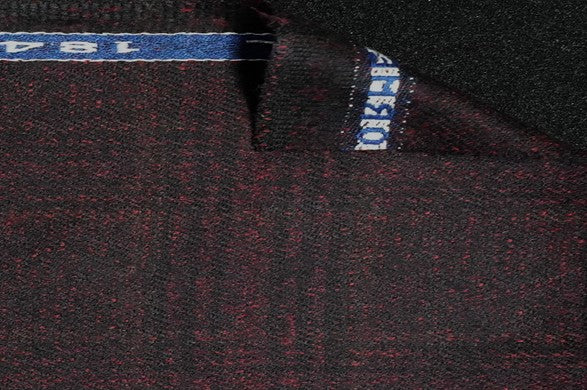 Dormeuil Fabric Burgundy Check 100% Wool (Ref-842205)
