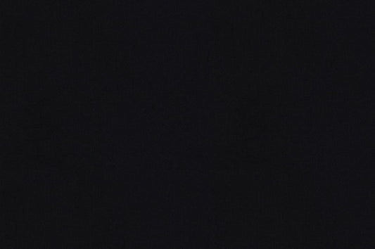 Dormeuil Fabric Black Plain 100% Wool (Ref-843001)