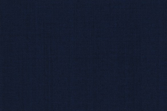 Dormeuil Fabric Blue Semi Plain 100% Wool (Ref-843217)