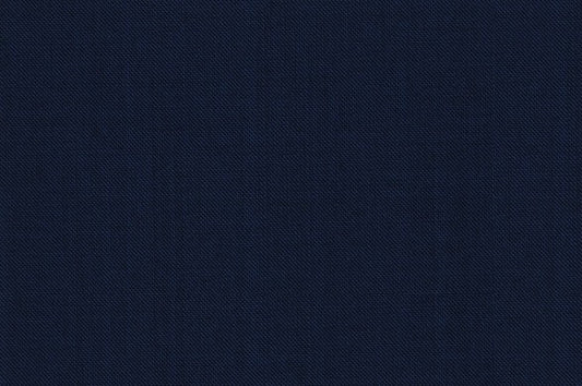 Dormeuil Fabric Blue Semi Plain 100% Wool (Ref-843217)