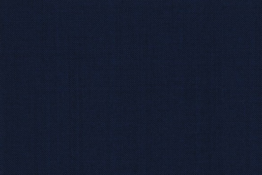 Dormeuil Fabric Blue Semi Plain 100% Wool (Ref-843217)