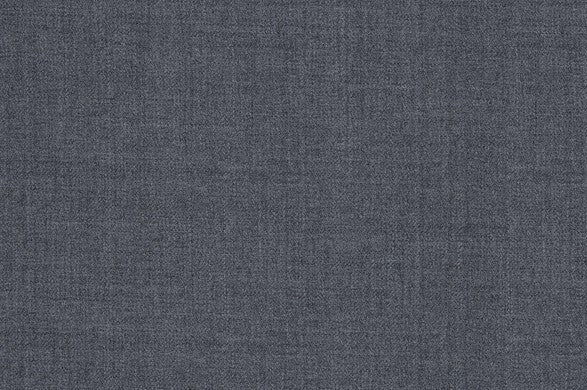Dormeuil Fabric Grey Plain 100% Wool (Ref-843235)