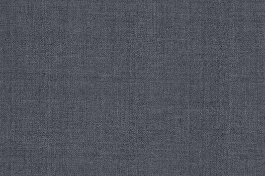 Dormeuil Fabric Grey Plain 100% Wool (Ref-843235)