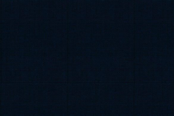 Dormeuil Fabric Navy Check 100% Wool (Ref-843287)