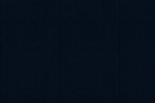 Dormeuil Fabric Navy Check 100% Wool (Ref-843287)