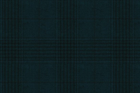 Dormeuil Fabric Green Check 100% Wool (Ref-843434)
