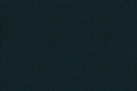 Dormeuil Fabric Green Check 100% Wool (Ref-843442)