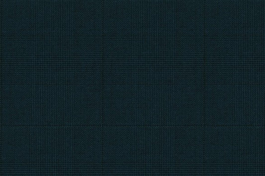 Dormeuil Fabric Green Check 100% Wool (Ref-843442)