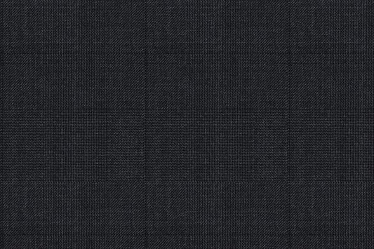 Dormeuil Fabric Grey Check 100% Wool (Ref-843443)