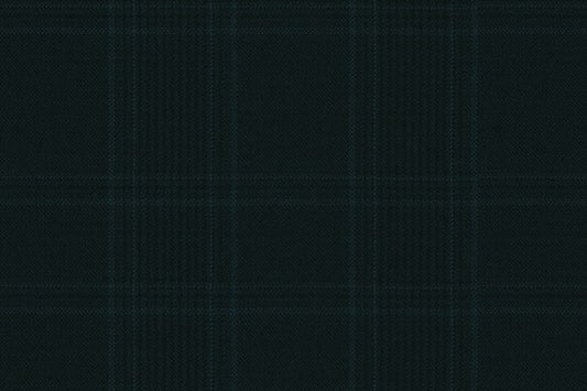 Dormeuil Fabric Green Check 100% Wool (Ref-843446)