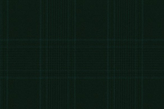 Dormeuil Fabric Green Check 100% Wool (Ref-843447)