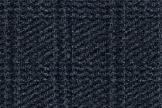 Dormeuil Fabric Blue Check 100% Wool (Ref-843449)