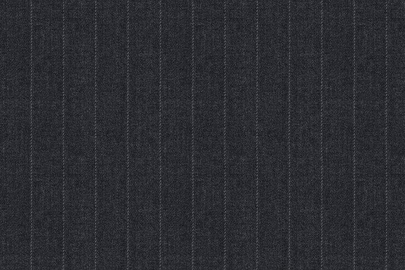 Dormeuil Fabric Grey Stripe 100% Wool (Ref-843451)
