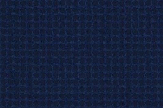 Dormeuil Fabric Blue Semi Plain 100% Wool (Ref-843461)