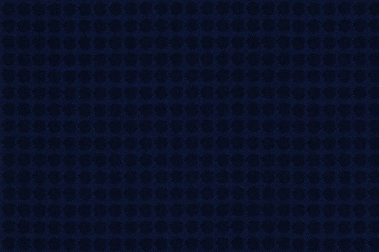 Dormeuil Fabric Navy Semi Plain 100% Wool (Ref-843463)