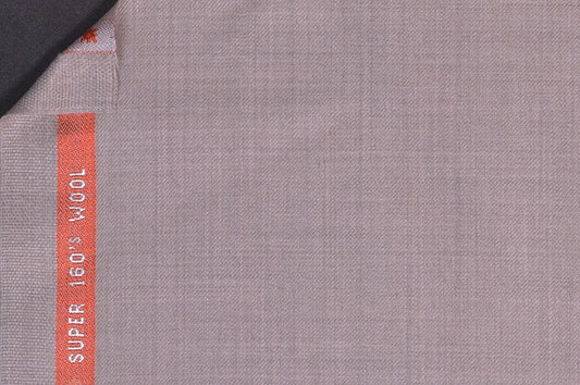 Dormeuil Fabric Beige Plain 100% Wool (Ref-843466)
