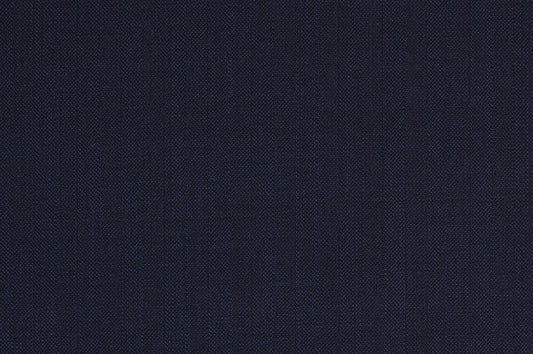 Dormeuil Fabric Navy Herringbone 100% Wool (Ref-843469)