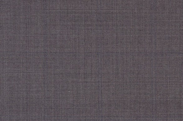 Dormeuil Fabric Grey Check 100% Wool (Ref-843471)