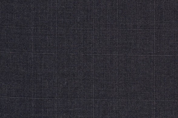 Dormeuil Fabric Grey Check 100% Wool (Ref-843472)