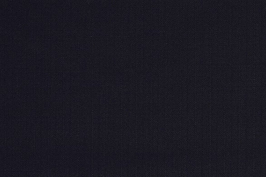 Dormeuil Fabric Navy Semi Plain 100% Wool (Ref-843476)