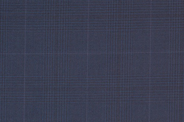 Dormeuil Fabric Blue Check 100% Wool (Ref-843478)