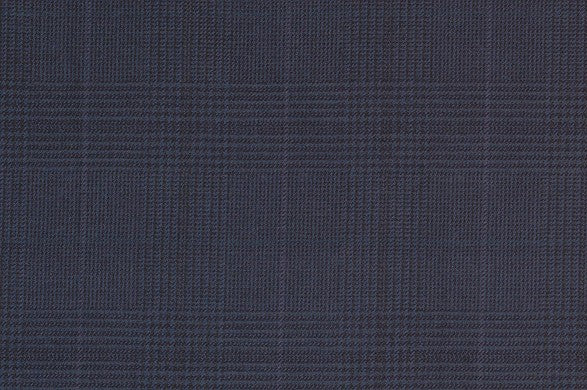 Dormeuil Fabric Green Check 100% Wool (Ref-843479)
