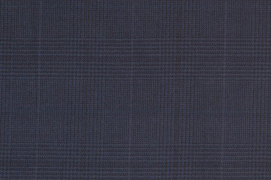 Dormeuil Fabric Green Check 100% Wool (Ref-843479)