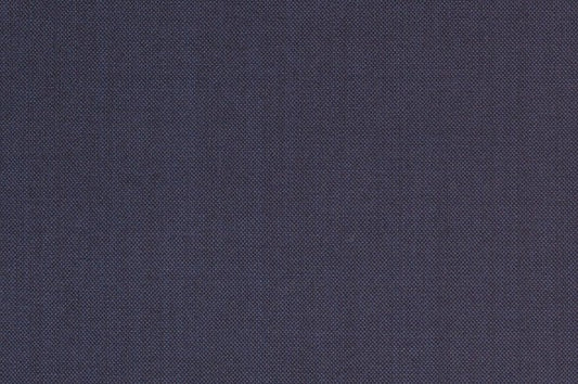Dormeuil Fabric Blue Semi Plain 100% Wool (Ref-843486)