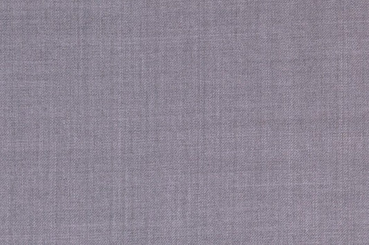 Dormeuil Fabric Grey Plain 100% Wool (Ref-843490)